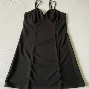 Kendall and Kylie Black Mini Dress